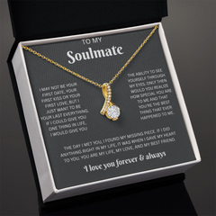 To My Soulmate-Love Knot Neckless