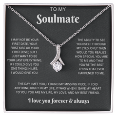 To My Soulmate-Love Knot Neckless