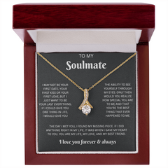 To My Soulmate-Love Knot Neckless