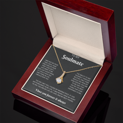 To My Soulmate-Love Knot Neckless