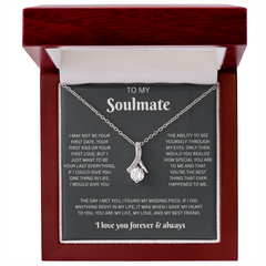 To My Soulmate-Love Knot Neckless