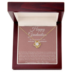 Graduation Love Knot Necklace